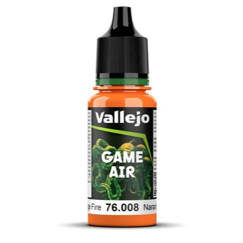Vallejo Game Air Orange Fire 18 ml Acrylic Paint