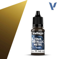 Vallejo 77142 True Metallic Metal Shade Radiant Yellow 18 ml