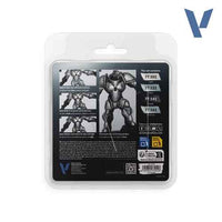 Vallejo 77251 True Metallic Metal Sterling Silver 4 Colour Paint Set