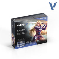 Vallejo True Metallic Metal Core Set 60 Colour Paint Set