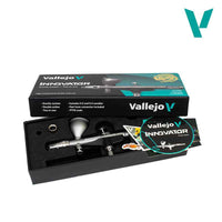 Vallejo 90001 Innovator Gravity System 2 in 1 0.2 & 0.3 Precision Airbrush 8429551900010