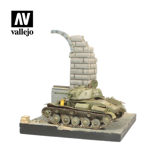 Vallejo SC003 German Ruined Building Scenic Base