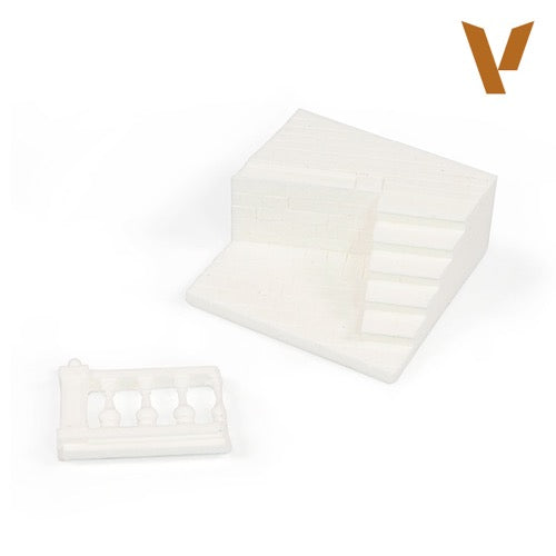 Vallejo SC010 Scenics City Stairs 7 x 7 cm 8429551002868