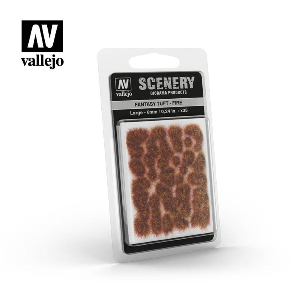 Vallejo SC431 6mm Fantasy Tuft Fire Diorama Accessory