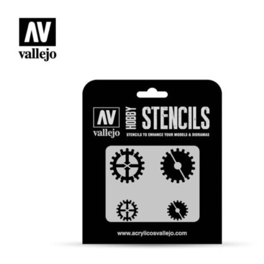 Vallejo ST-SF001 Gear Markings Stencil