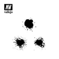 Vallejo ST-TX005 1/35 Paint Stains Stencil