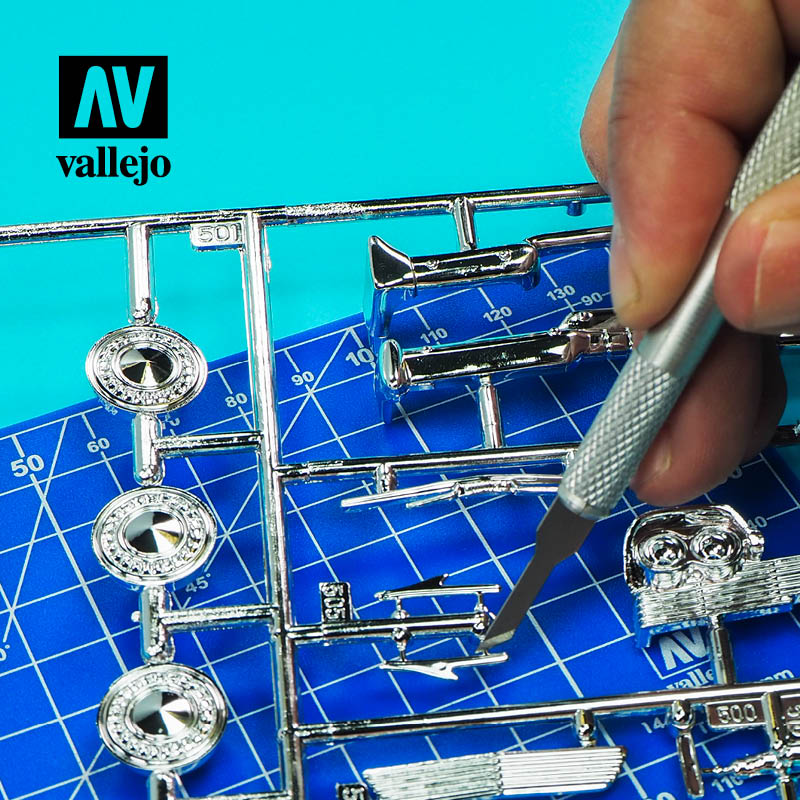 Vallejo Hobby Tools T06005 No.68 Stencil Blades 5pc