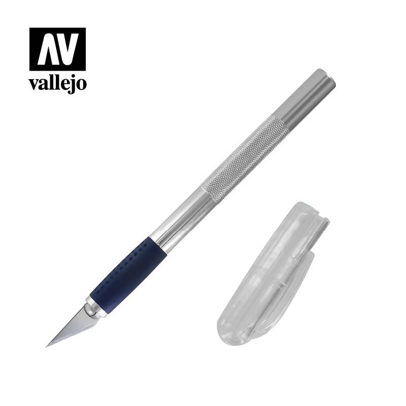 Vallejo Hobby Tools T06007 Deluxe Modeling Knife No.1 with No.11 Blade