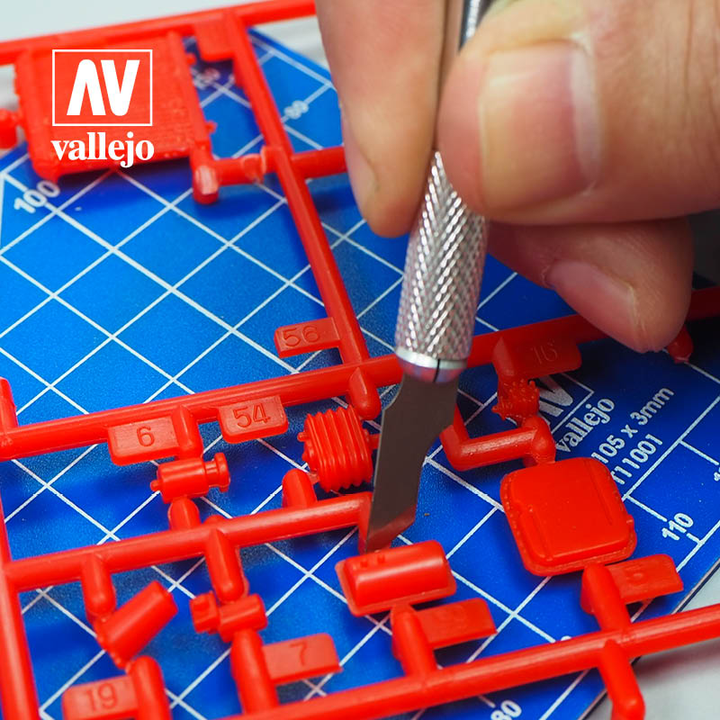 Vallejo Hobby Tools T06010 Five Assorted Blades for Knife No 1