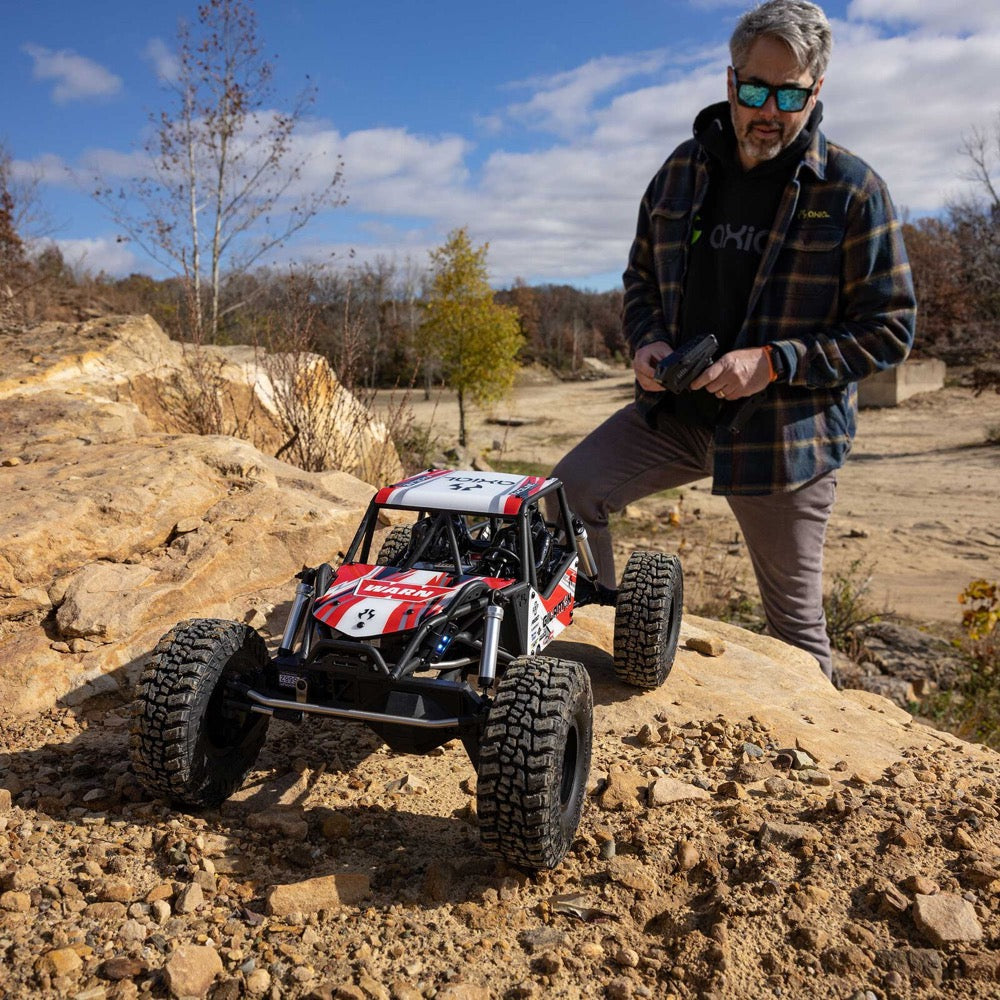Axial 1/8 AXP8 Gilamon 2.2 4X4 RC Trail Buggy (Red) AXI-1207T2
