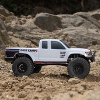 Axial 1/24 SCX24 Base Camp Rock Crawler RTR (White) 1219T1