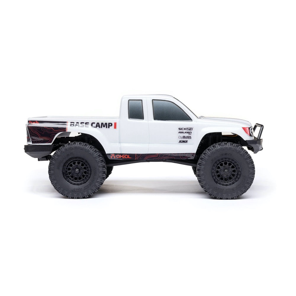 Axial 1/24 SCX24 Base Camp Rock Crawler RTR (White) 1219T1