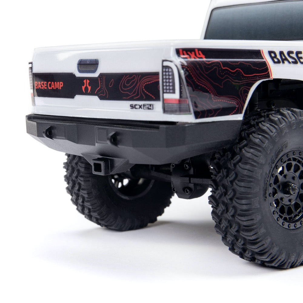 Axial 1/24 SCX24 Base Camp Rock Crawler RTR (White) 1219T1