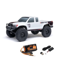 Axial 1/24 SCX24 Base Camp Rock Crawler RTR (White) 1219T1