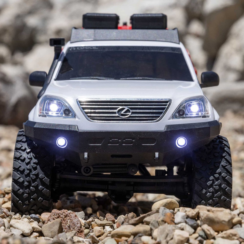 Axial Lexus GX470 SCX24 4WD RC Crawler (White) 1532T1