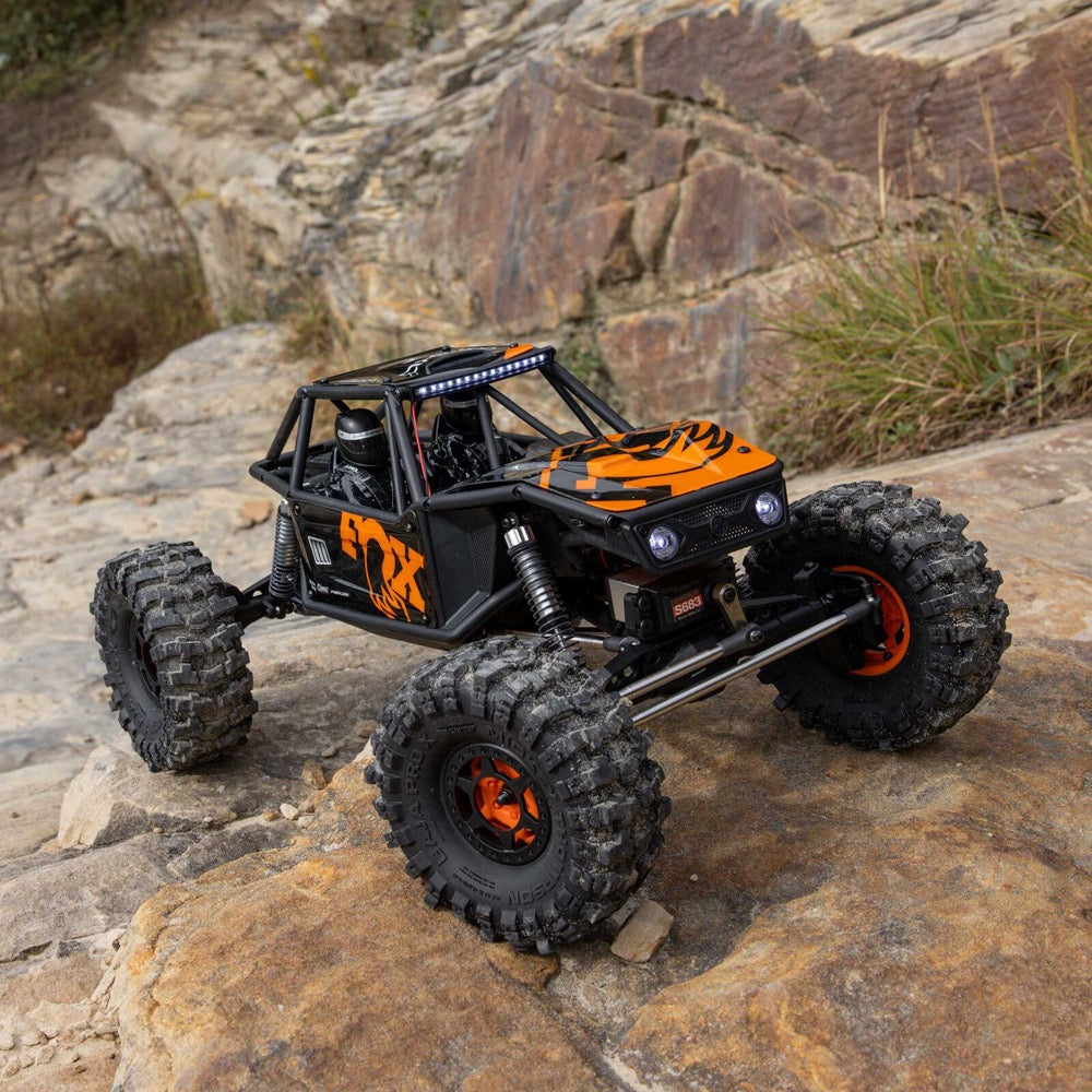 Axial 1543T1 UTB10 Capra 1.9 4WS 4X4 Unlimited Trail Buggy RTR Orange