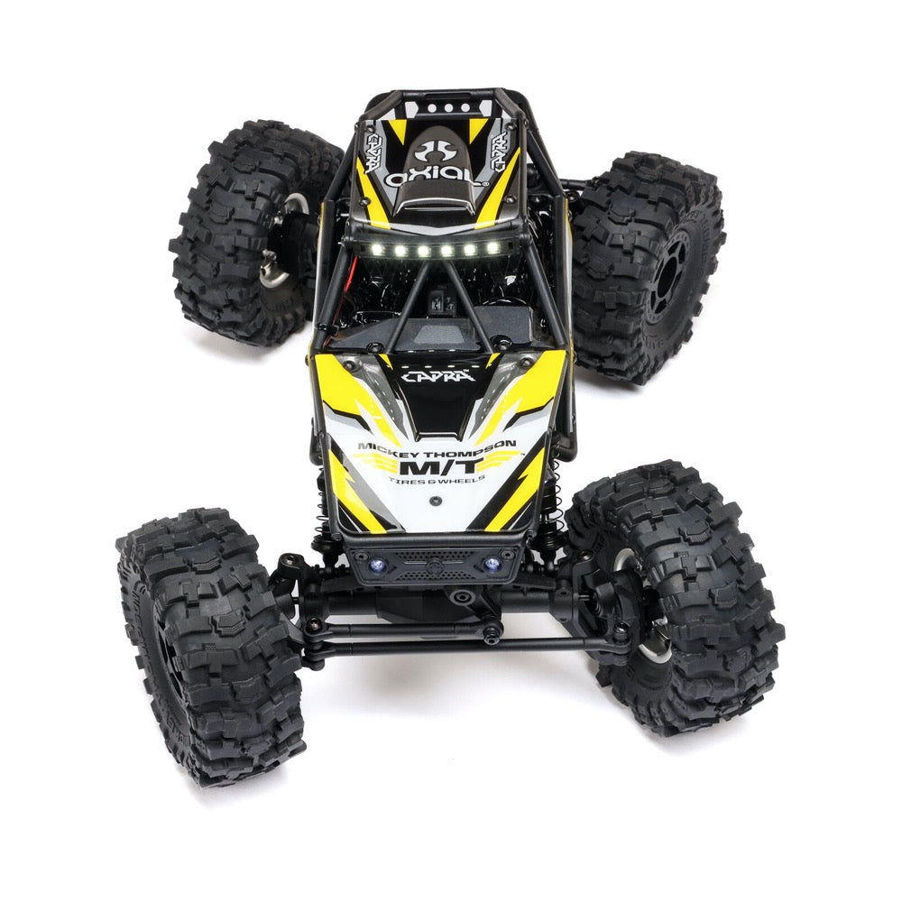 Axial AXI-1750T2 UTB18 Capra 1/18 4WS Rock Crawler RTR Yellow