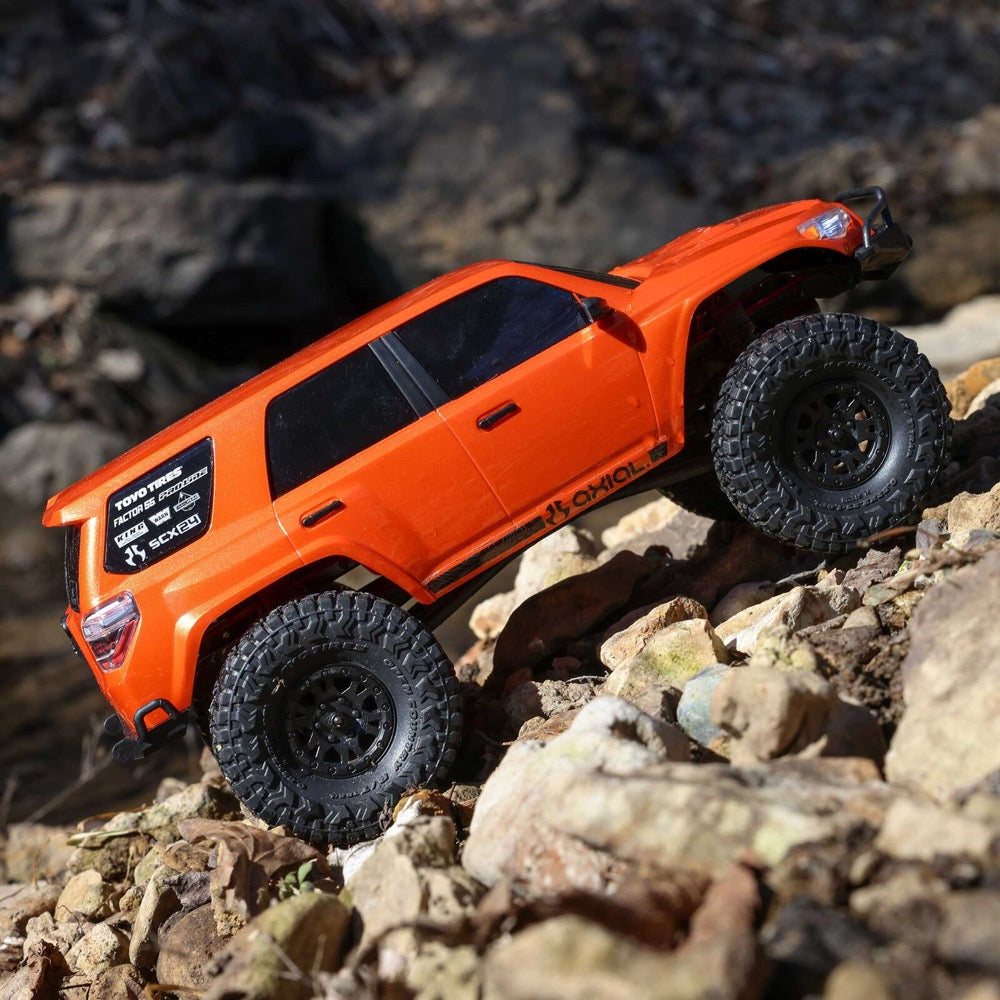 Axial SCX24 2024 Toyota 4Runner 1/24 Crawler RTR Orange AXI-2035T1