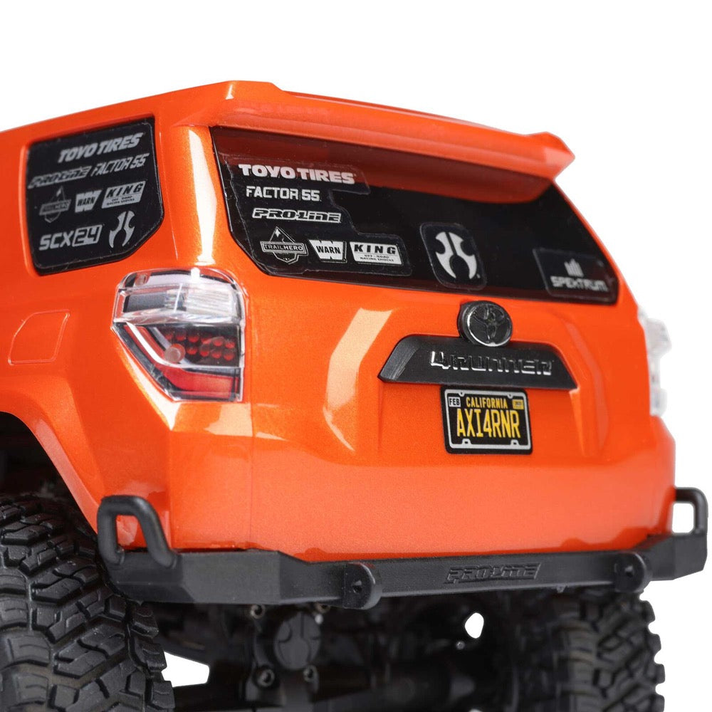 Axial SCX24 2024 Toyota 4Runner 1/24 Crawler RTR Orange AXI-2035T1
