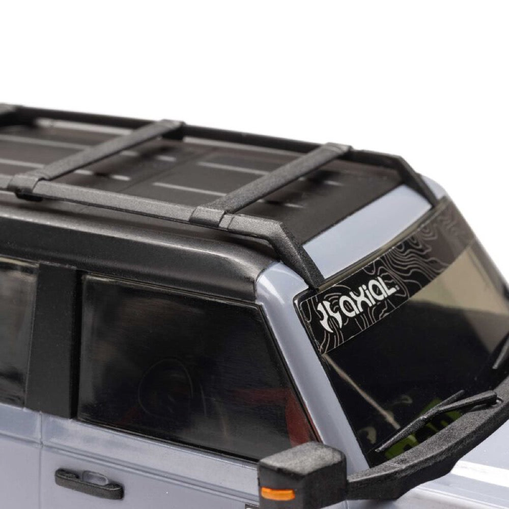 Axial 1/30 SCX30 Ford Bronco RC Rock Crawler (Grey) AXI-2048T2