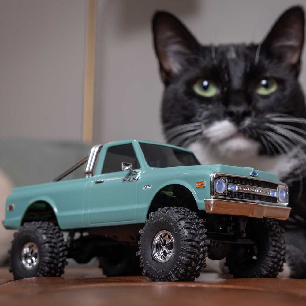 Axial SCX30 Chevrolet K10 1/30 RC Rock Crawler (Green) AXI-2260T1