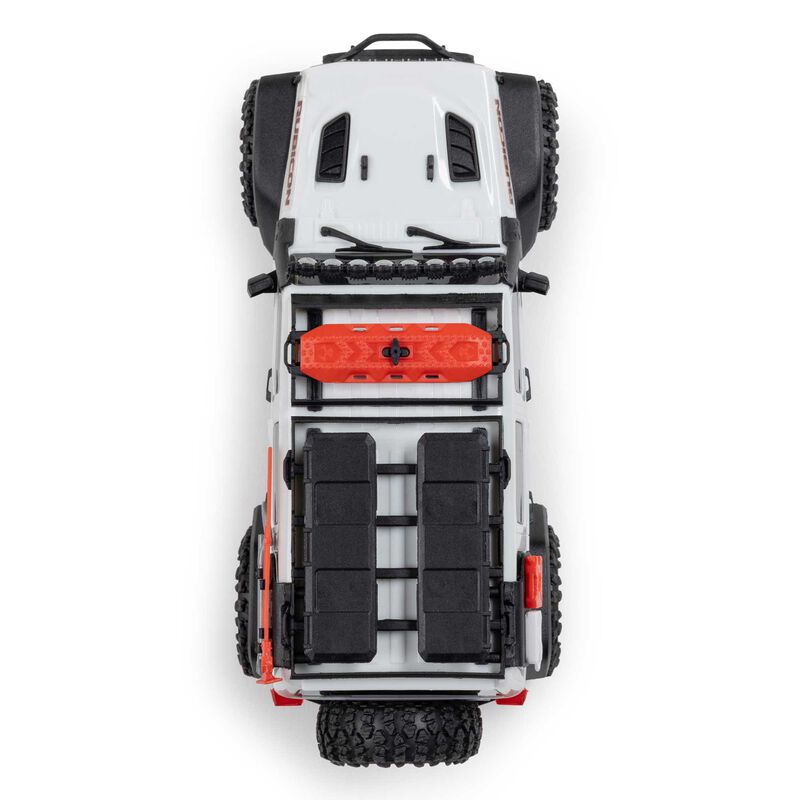 Axial 1/30 SCX30 Jeep Wrangler JLU Brushed RC Rock Crawler (White) AXI-2261T2