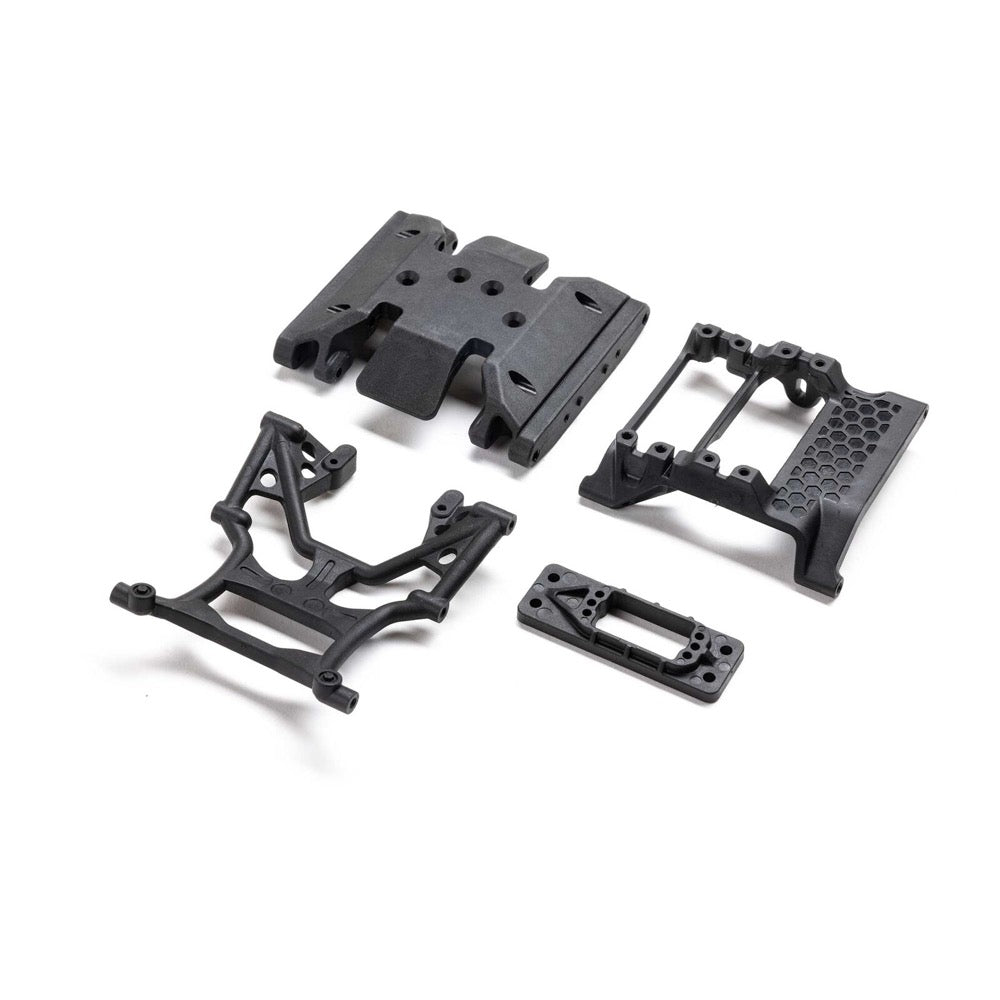 Axial AXI-3001 Servo Mount with Skid and Cross Members SCX10 III Coyote