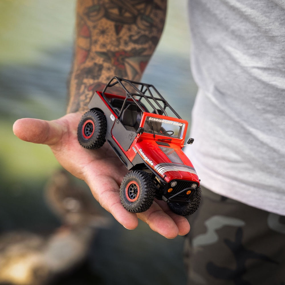 Axial SCX30 Jeep CJ-7 1/30 4WD RC Crawler (Red)
