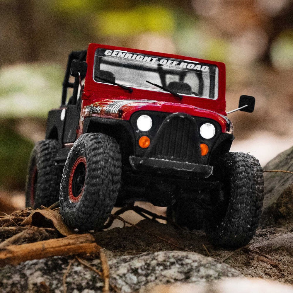 Axial SCX30 Jeep CJ-7 1/30 4WD RC Crawler (Red)