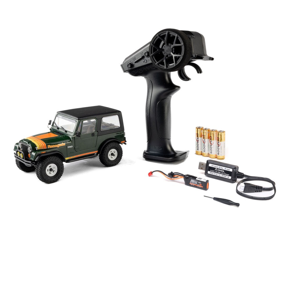 Axial SCX30 Jeep CJ-7 1/30 4WD RC Crawler (Green)