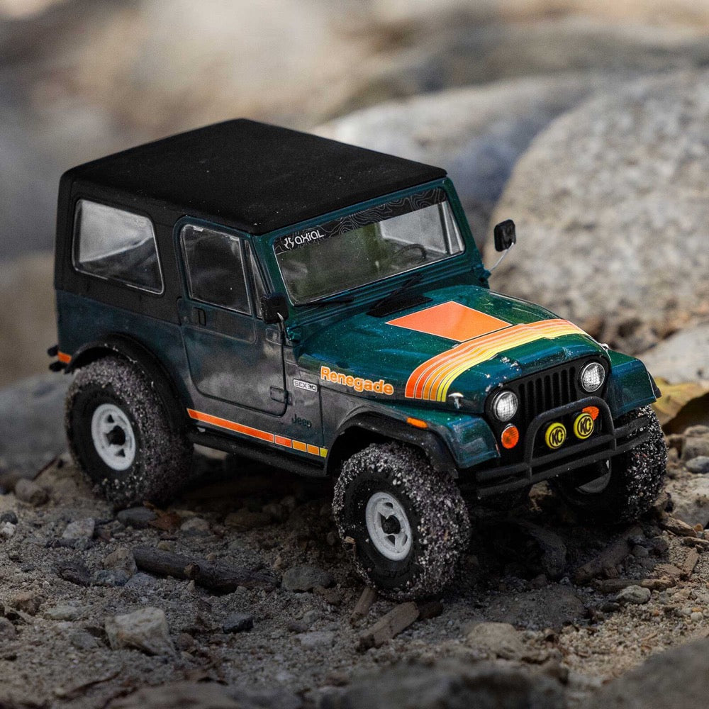 Axial SCX30 Jeep CJ-7 1/30 4WD RC Crawler (Green)