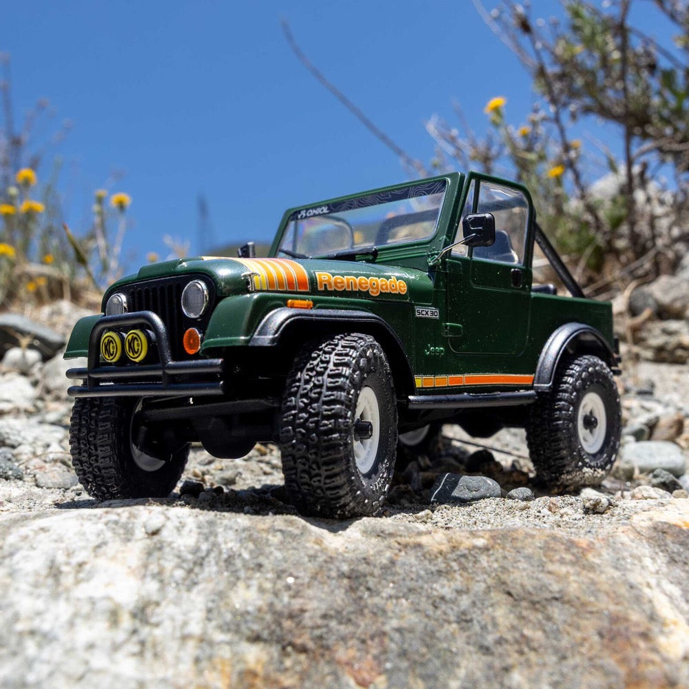 Axial SCX30 Jeep CJ-7 1/30 4WD RC Crawler (Green)