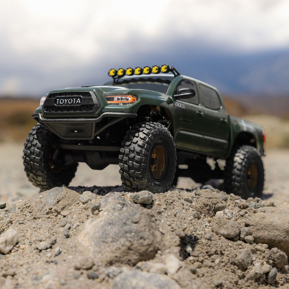 Axial 1/30 SCX30 Toyota Tacoma RC Rock Crawler (Green) AXI-3289T1