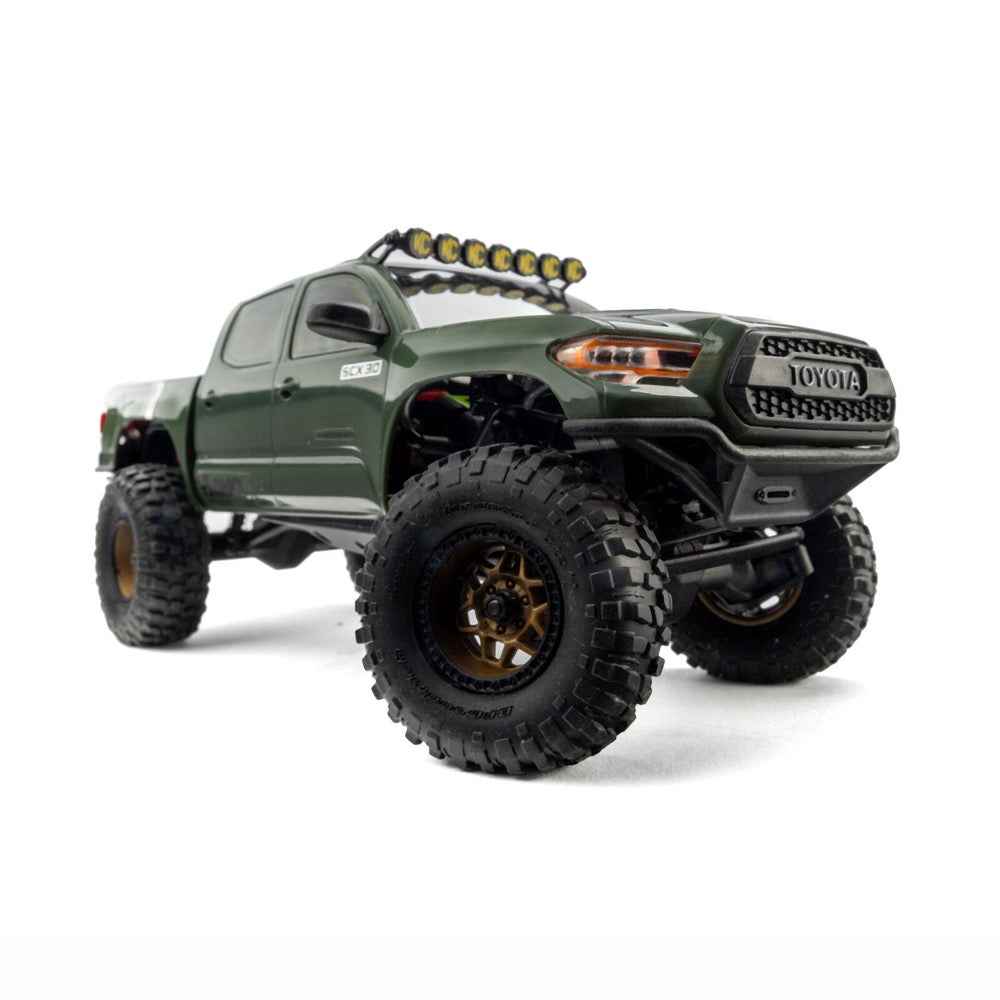 Axial 1/30 SCX30 Toyota Tacoma RC Rock Crawler (Green) AXI-3289T1