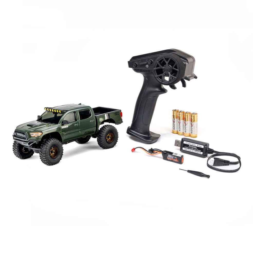 Axial 1/30 SCX30 Toyota Tacoma RC Rock Crawler (Green) AXI-3289T1