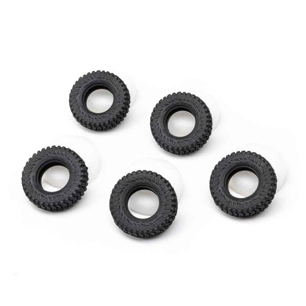 Axial AXI-3302 M/T Baja Boss Tyres and Foam 5pcs SCX30
