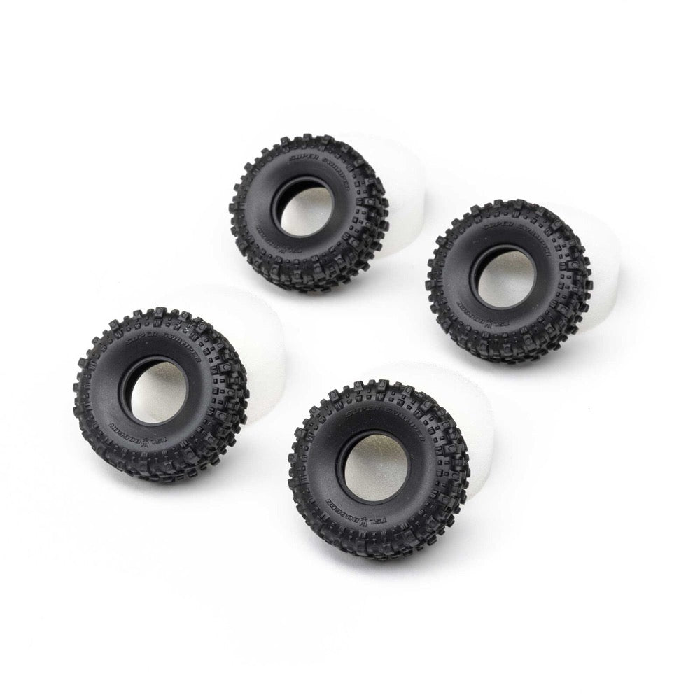 Axial 3329 Bogger Tyres with Foam 4pcs SCX30