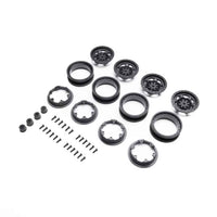 Axial 3424 Trail Gear 1.9 Beadlock Wheel Set 4pcs