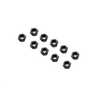Axial Thin M3 Nut Black 10pcs