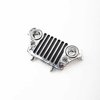 Axial Chrome Grille SCX10 III CJ-7 V2