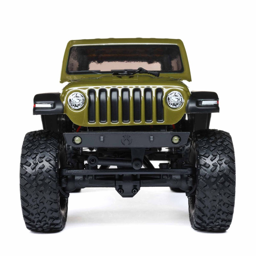 Axial 1/24 SCX24 2019 Jeep Wrangler JLU 4WD Rock Crawler Green AXI00002V3T4