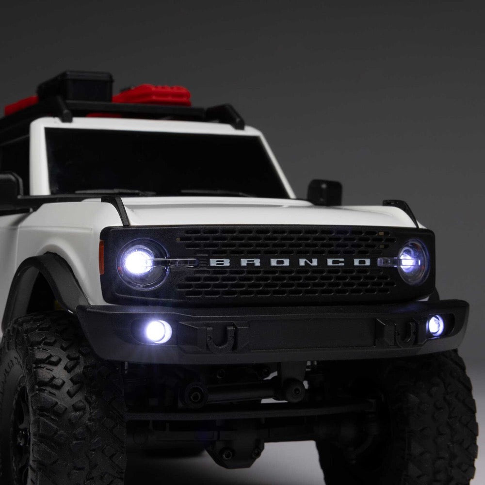 Axial 1/24 SCX24 Ford Bronco 4x4 RC Rock Crawler (White) AXI00006V2T4