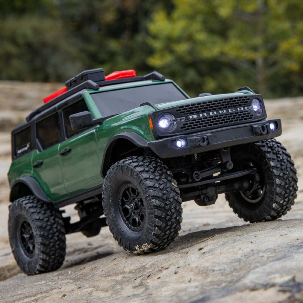 Axial 1/24 SCX24 Ford Bronco 4x4 RC Rock Crawler (Green) AXI00006V2T5