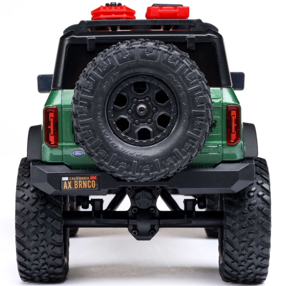 Axial 1/24 SCX24 Ford Bronco 4x4 RC Rock Crawler (Green) AXI00006V2T5