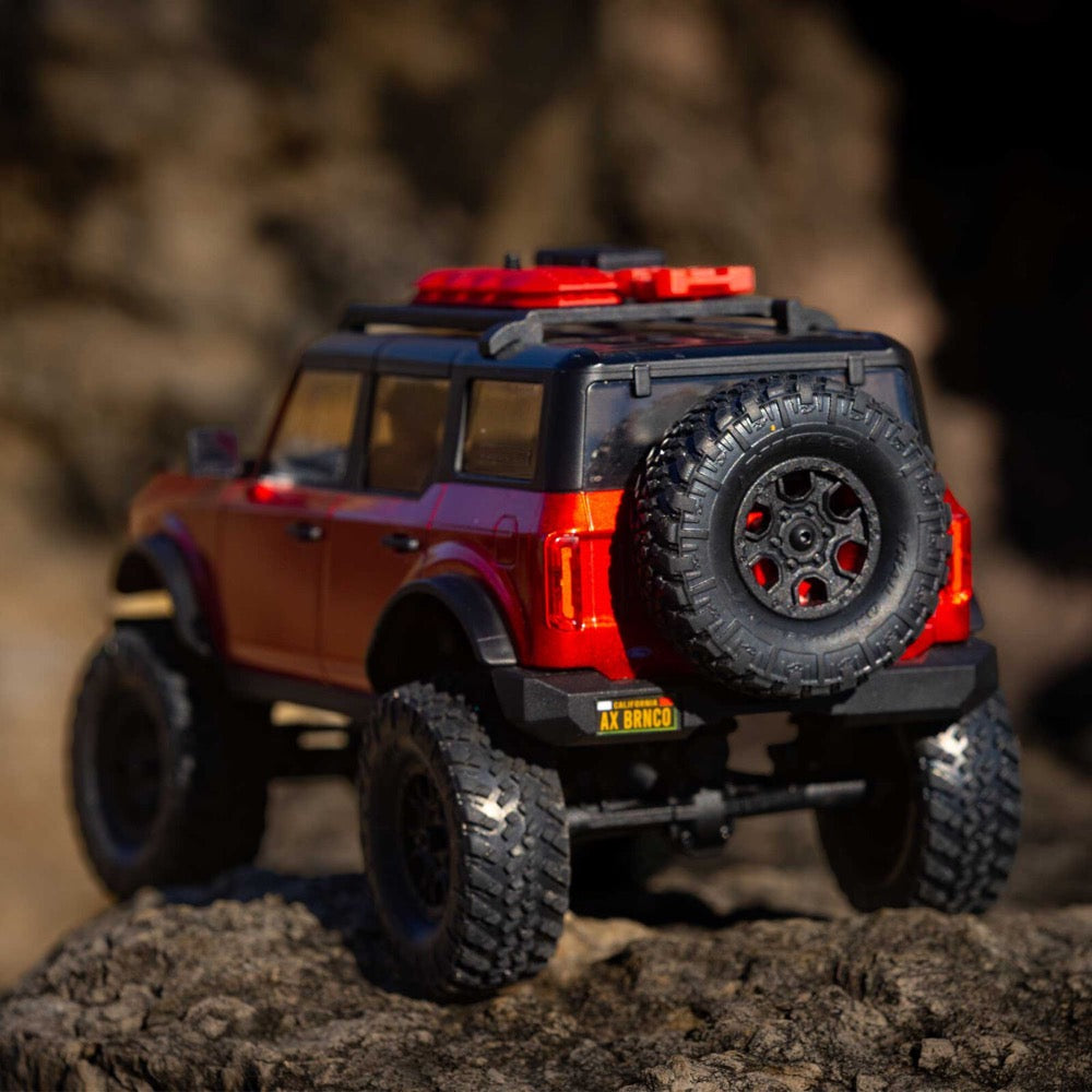 Axial 1/24 SCX24 Ford Bronco 4x4 RC Rock Crawler (Red) AXI00006V2T6