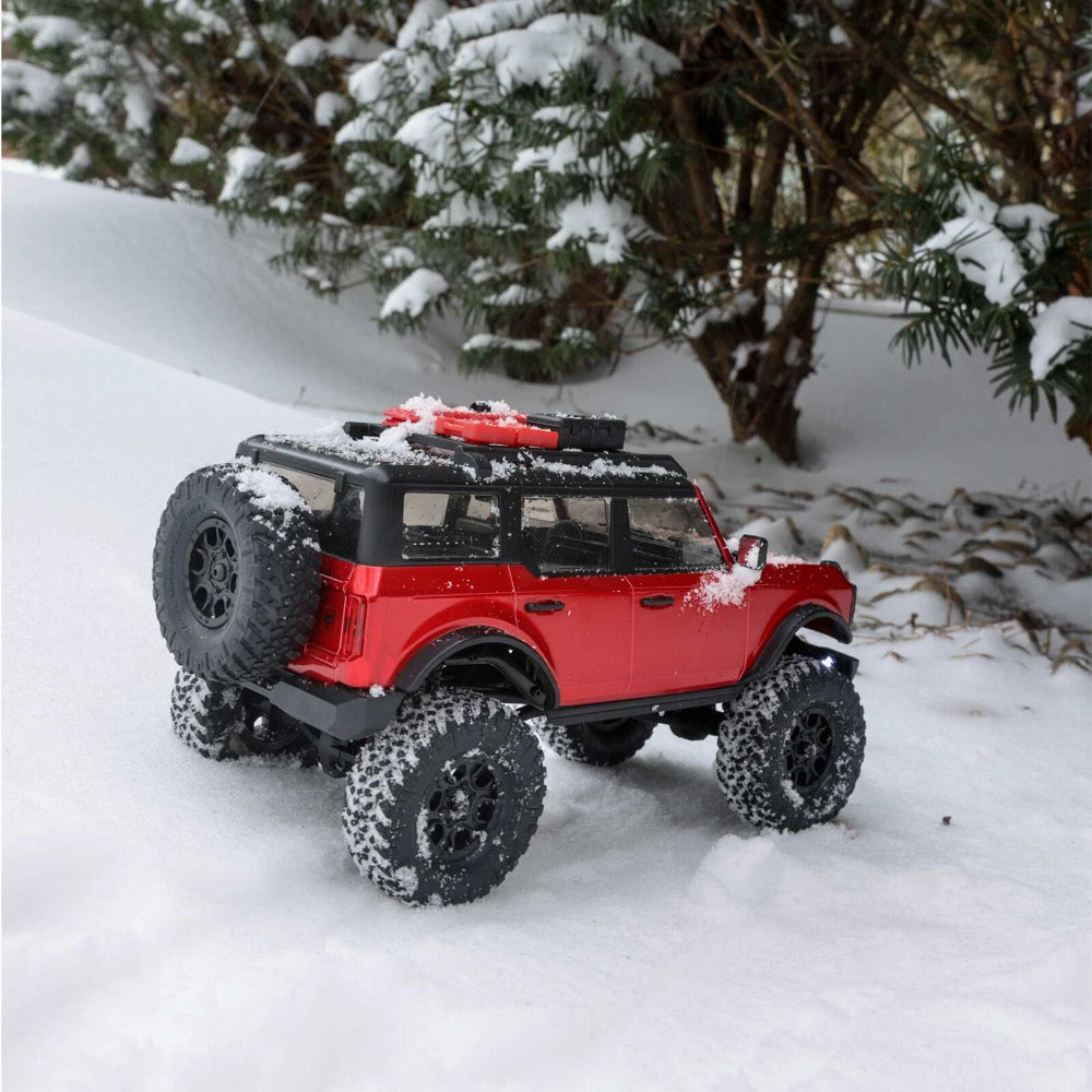 Axial 1/24 SCX24 Ford Bronco 4x4 RC Rock Crawler (Red) AXI00006V2T6