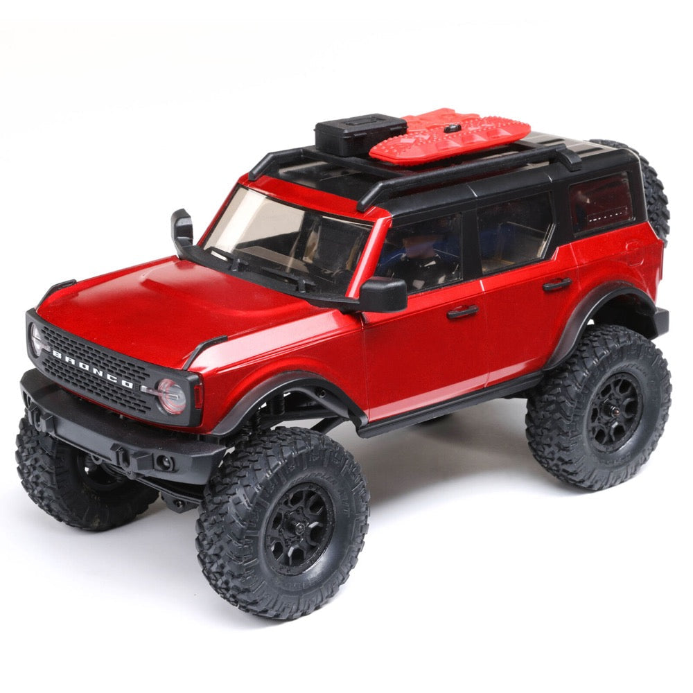Axial 1/24 SCX24 Ford Bronco 4x4 RC Rock Crawler (Red) AXI00006V2T6