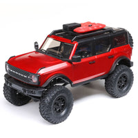 Axial 1/24 SCX24 Ford Bronco 4x4 RC Rock Crawler (Red) AXI00006V2T6