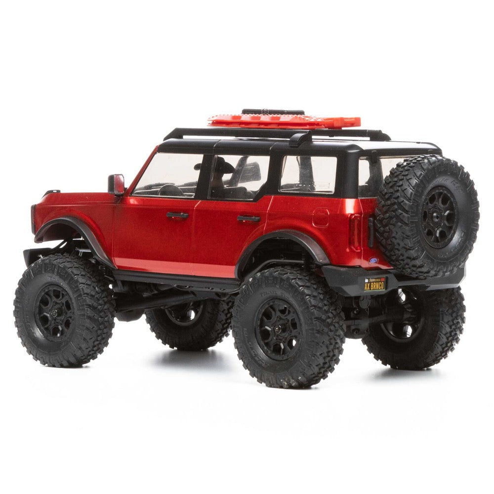 Axial 1/24 SCX24 Ford Bronco 4x4 RC Rock Crawler (Red) AXI00006V2T6