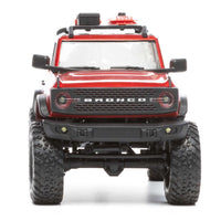 Axial 1/24 SCX24 Ford Bronco 4x4 RC Rock Crawler (Red) AXI00006V2T6